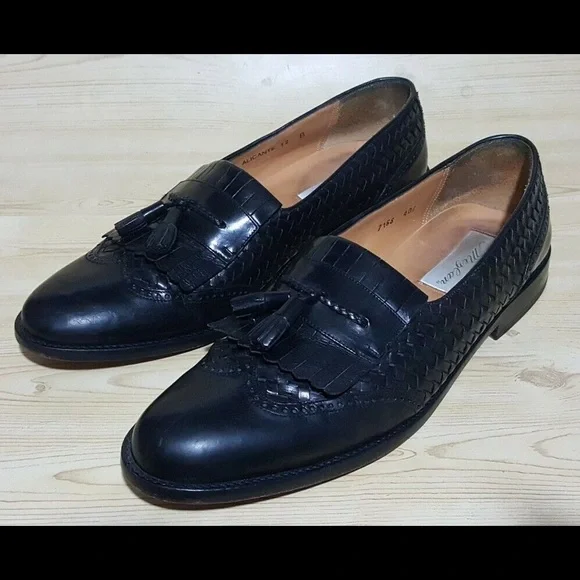 Mezlan | Shoes | Mezlan Alicante Black Woven Loafers Shoes 2  display picture 2